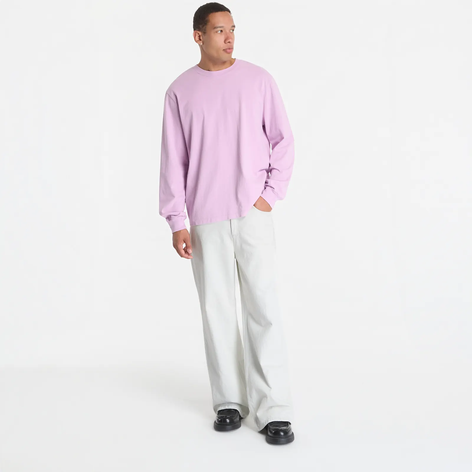T-shirts A.P.C. Long Sleeve T-Shirt Winter 26 UNISEX Pale Pink