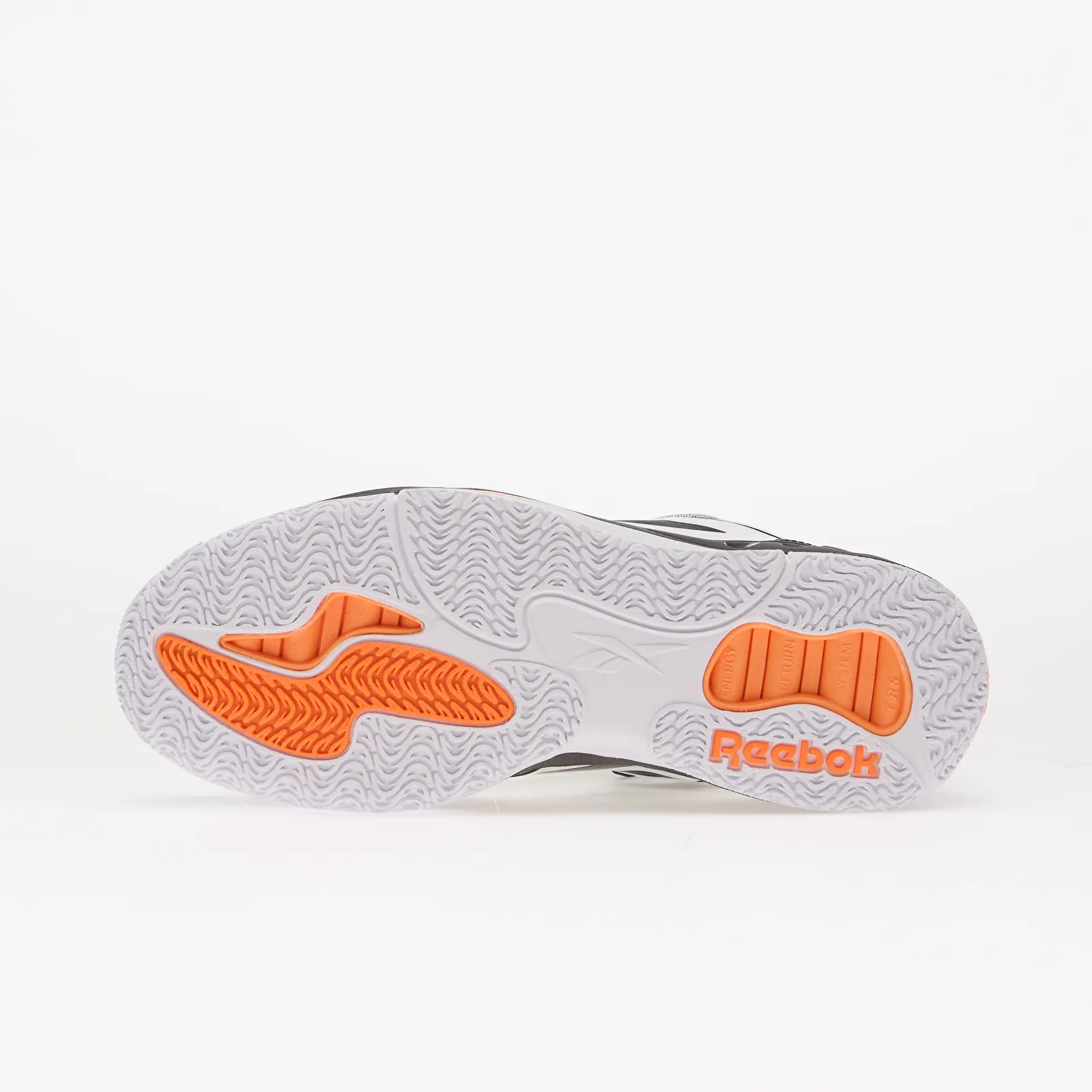 Sneakerși pentru bărbați Reebok Engine A Pump White/ Black/ Orange