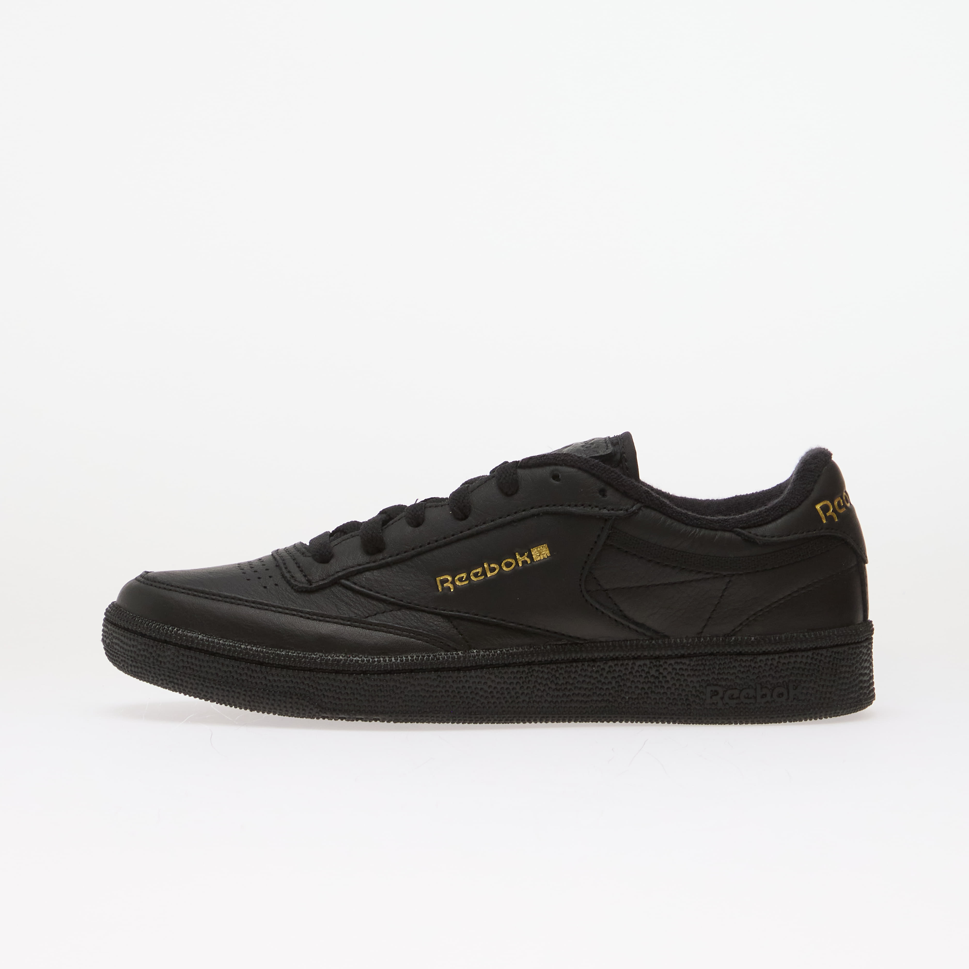 Sneakers Reebok Club C 85 Black/ Almostblack/ Gold UK 9.5
