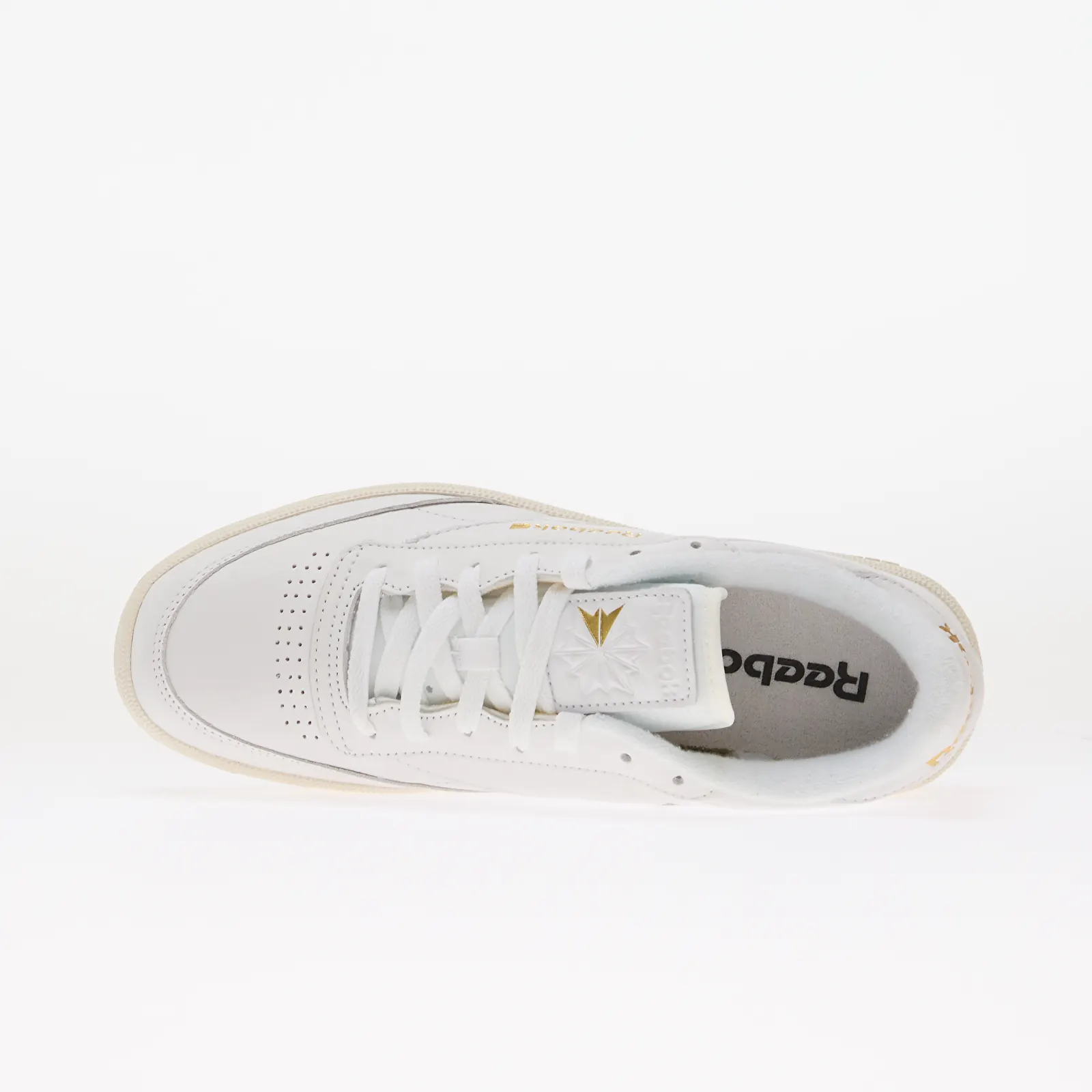 Kengät Reebok Club C 85 Ftwrwhite/ Chalk/ Gold