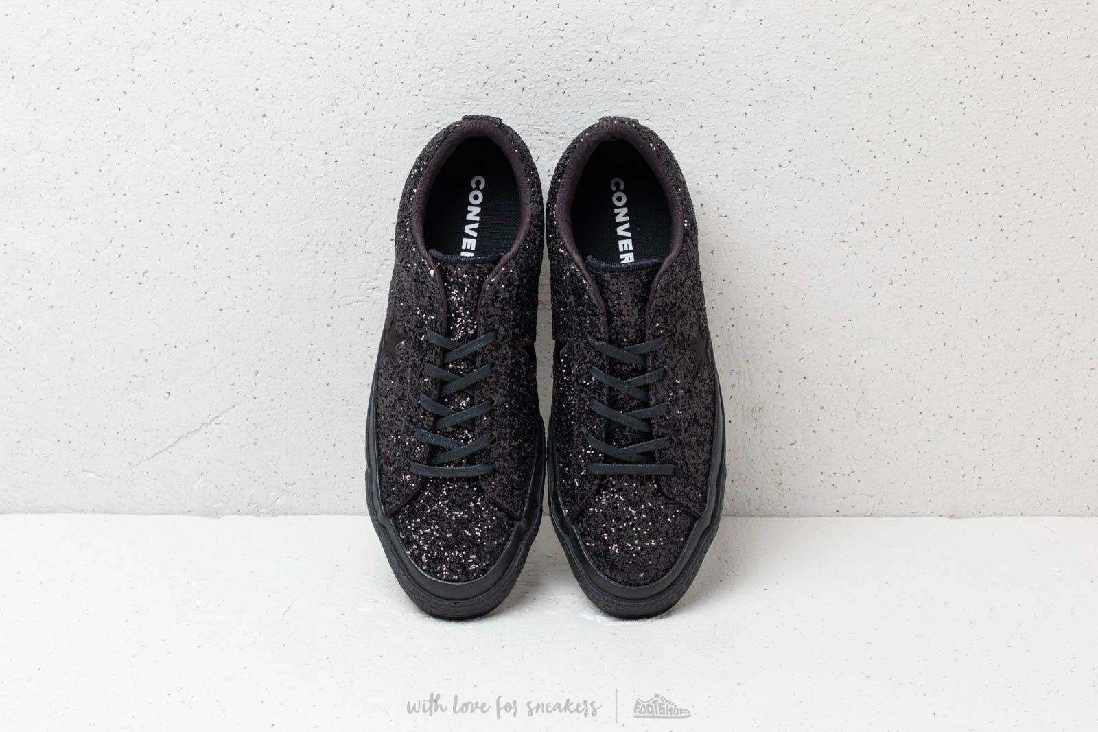Sapatos de homem Converse One Star Ox Black/ Black/ Black