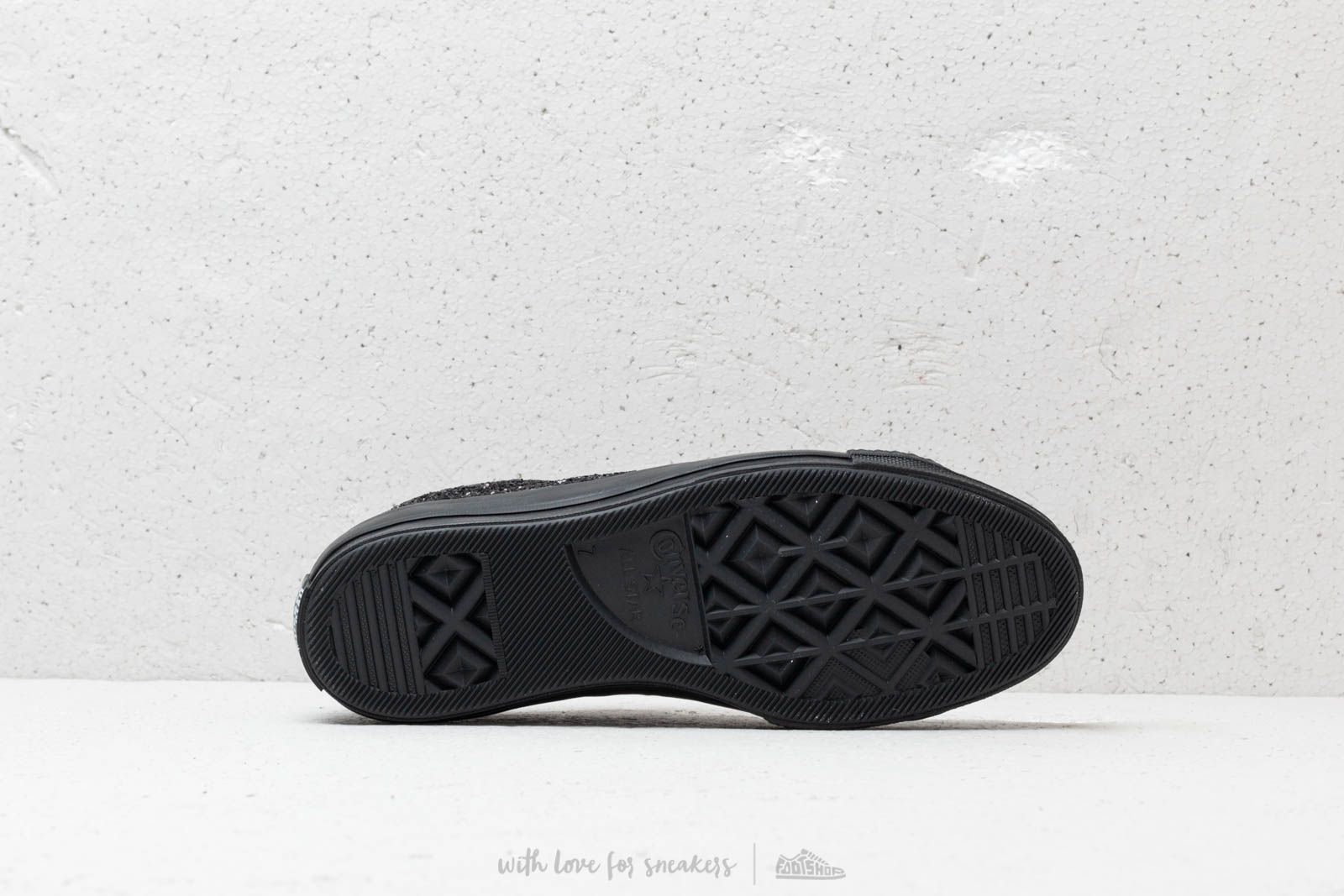 Sapatos de homem Converse One Star Ox Black/ Black/ Black