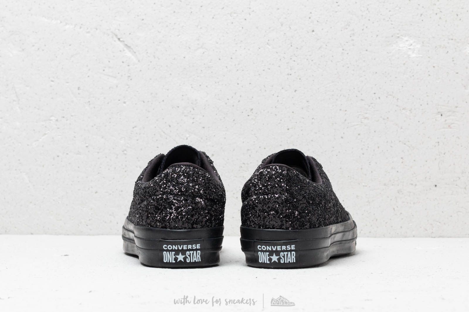 Sapatos de homem Converse One Star Ox Black/ Black/ Black