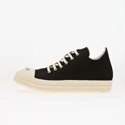 Rick Owens DRKSHDW Denim Shoes - Low Sneaks Black/ Milk/ Milk