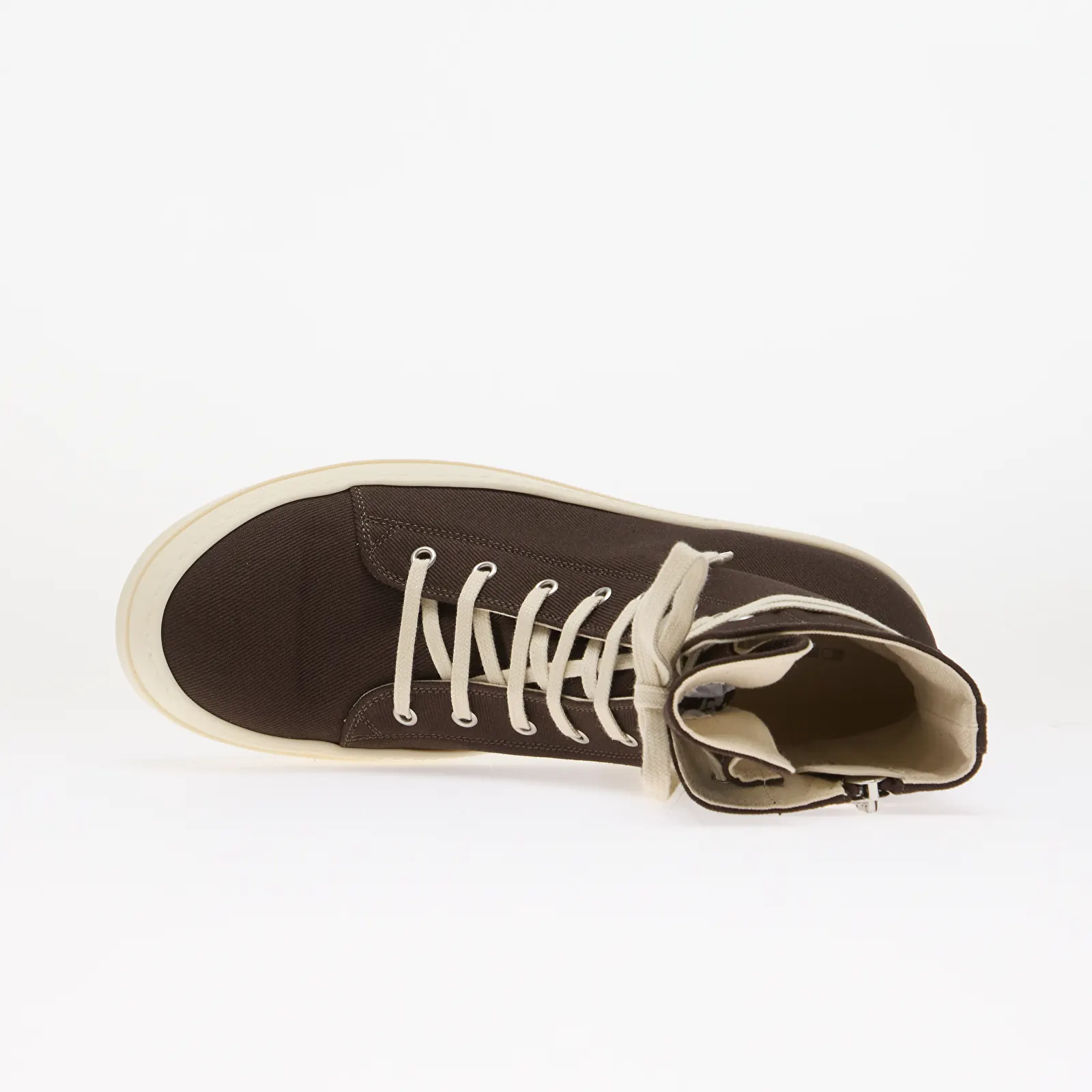 Sneakers voor heren Rick Owens DRKSHDW Denim Shoes - Vegan Sneaks Dark Dust/ Milk