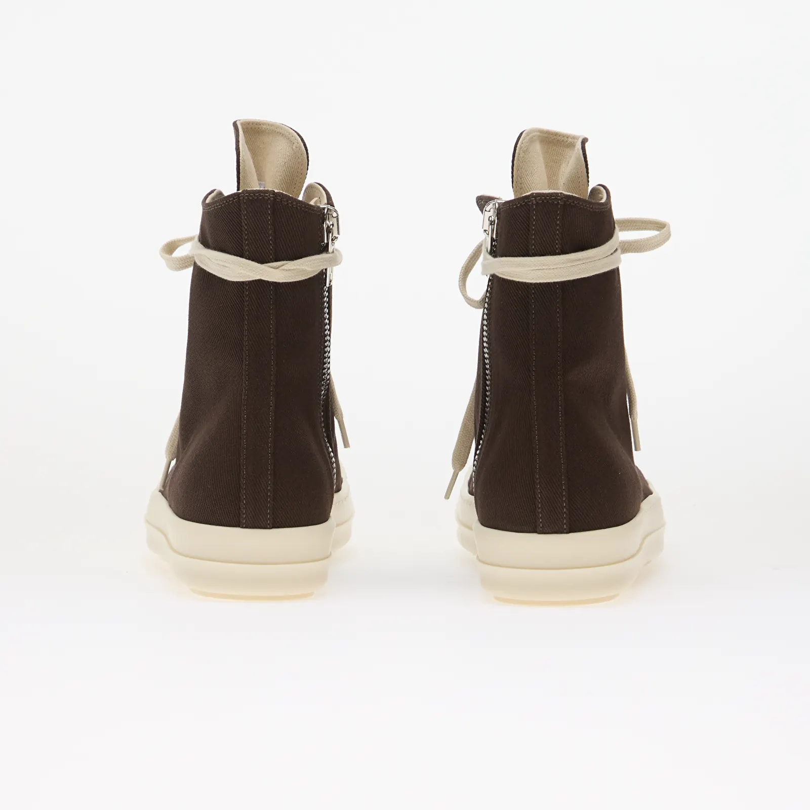 Sneakers voor heren Rick Owens DRKSHDW Denim Shoes - Vegan Sneaks Dark Dust/ Milk