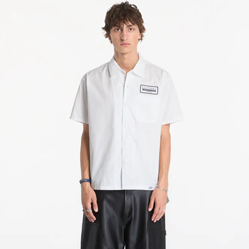NEIGHBORHOOD Classic Work Shirt Ss-1 White