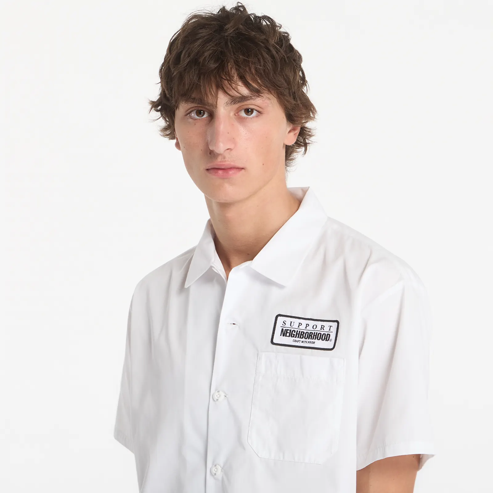 Särgid NEIGHBORHOOD Classic Work Shirt Ss-1 White