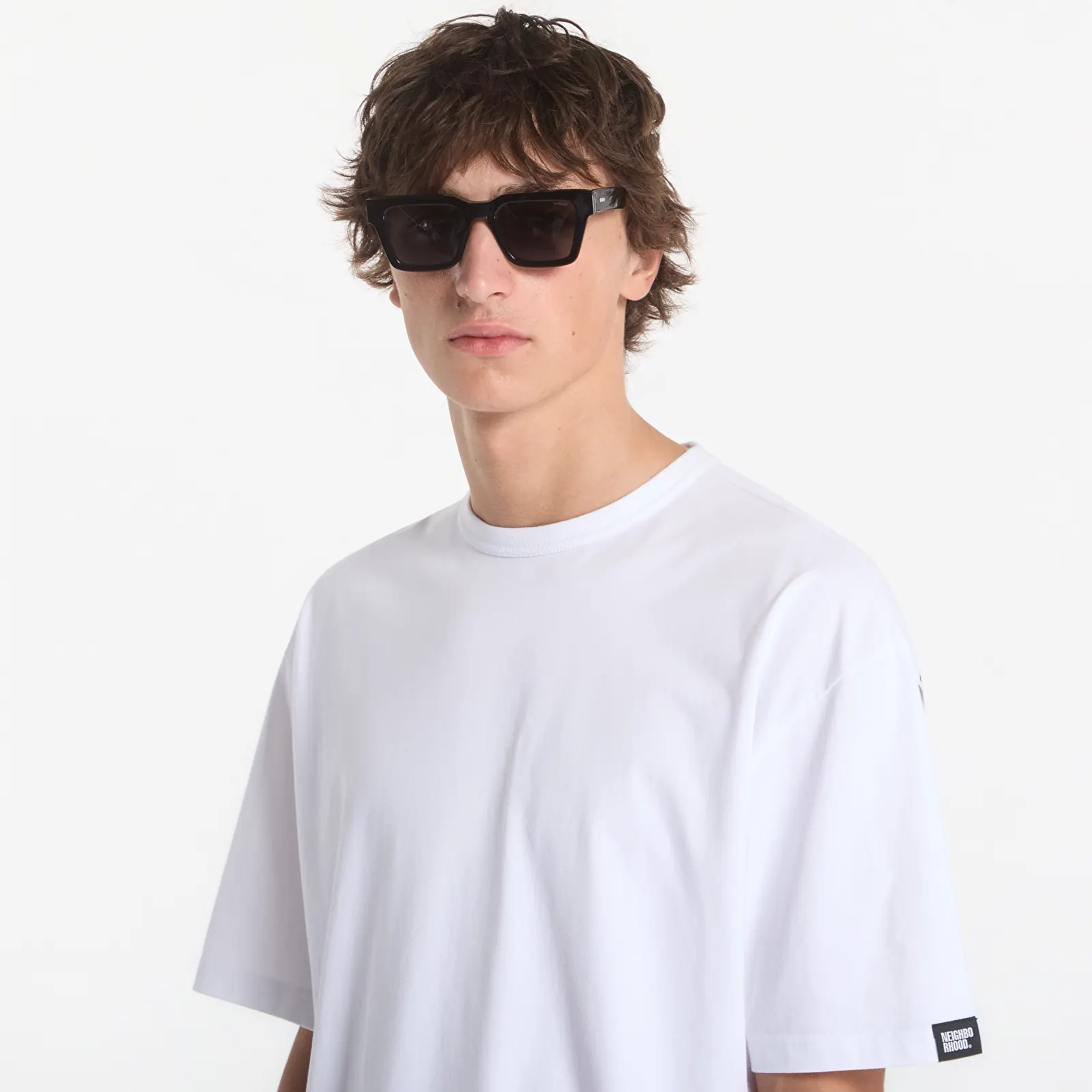 Magliette NEIGHBORHOOD Sheltech Crewneck Ss Tee-2 White