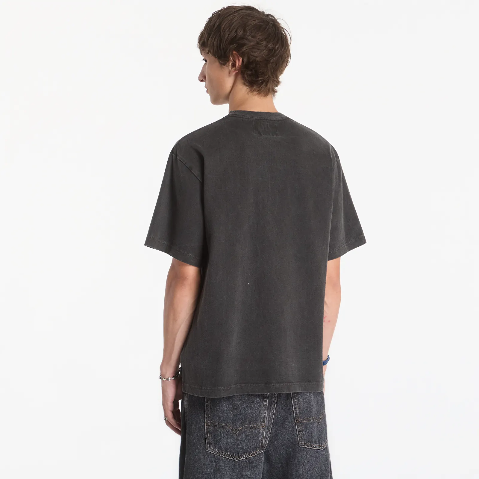 T-skjorter NEIGHBORHOOD Pigment Dyed Crewneck Ss Tee Black