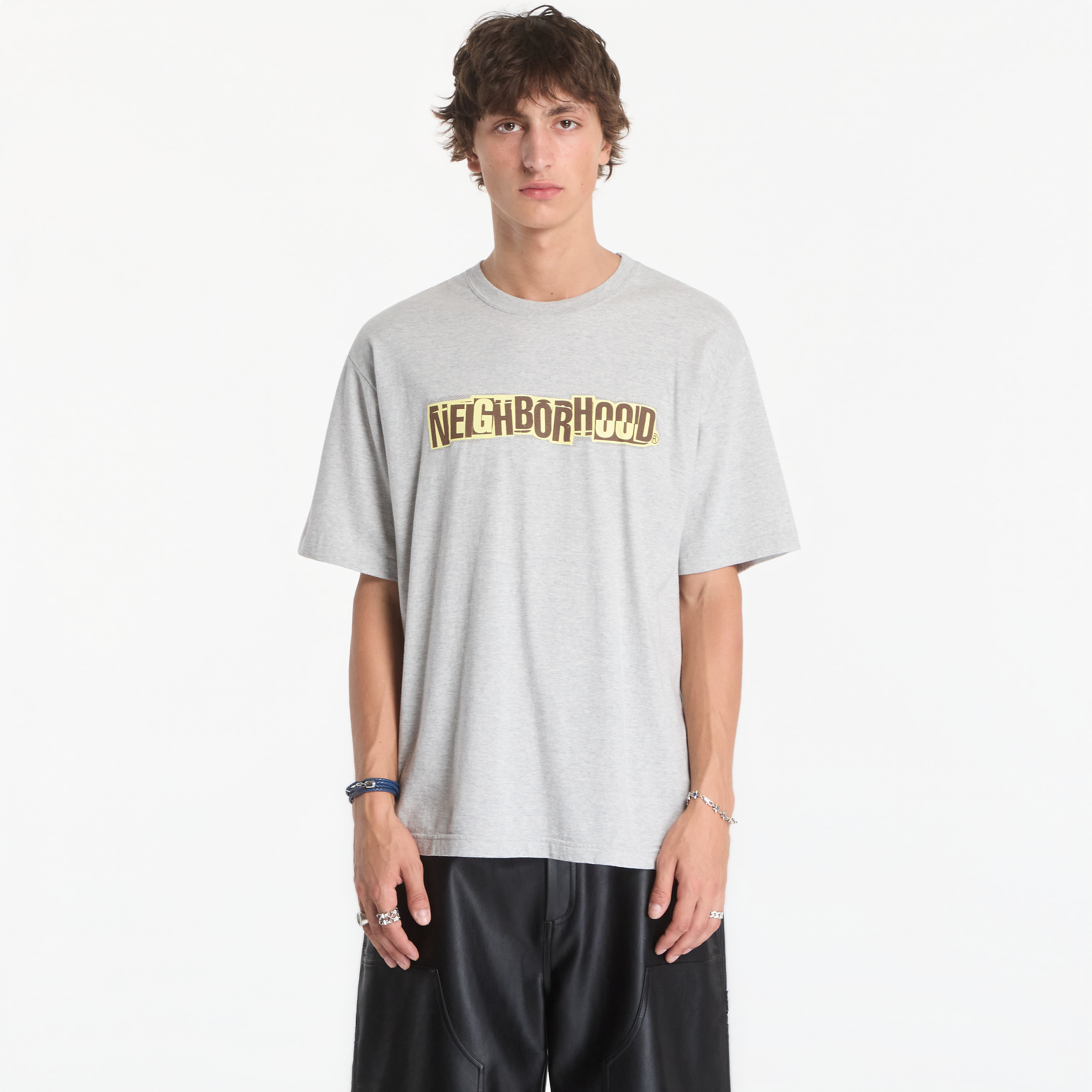 T-shirt NEIGHBORHOOD Nh . Tee Ss-15 Gray XL