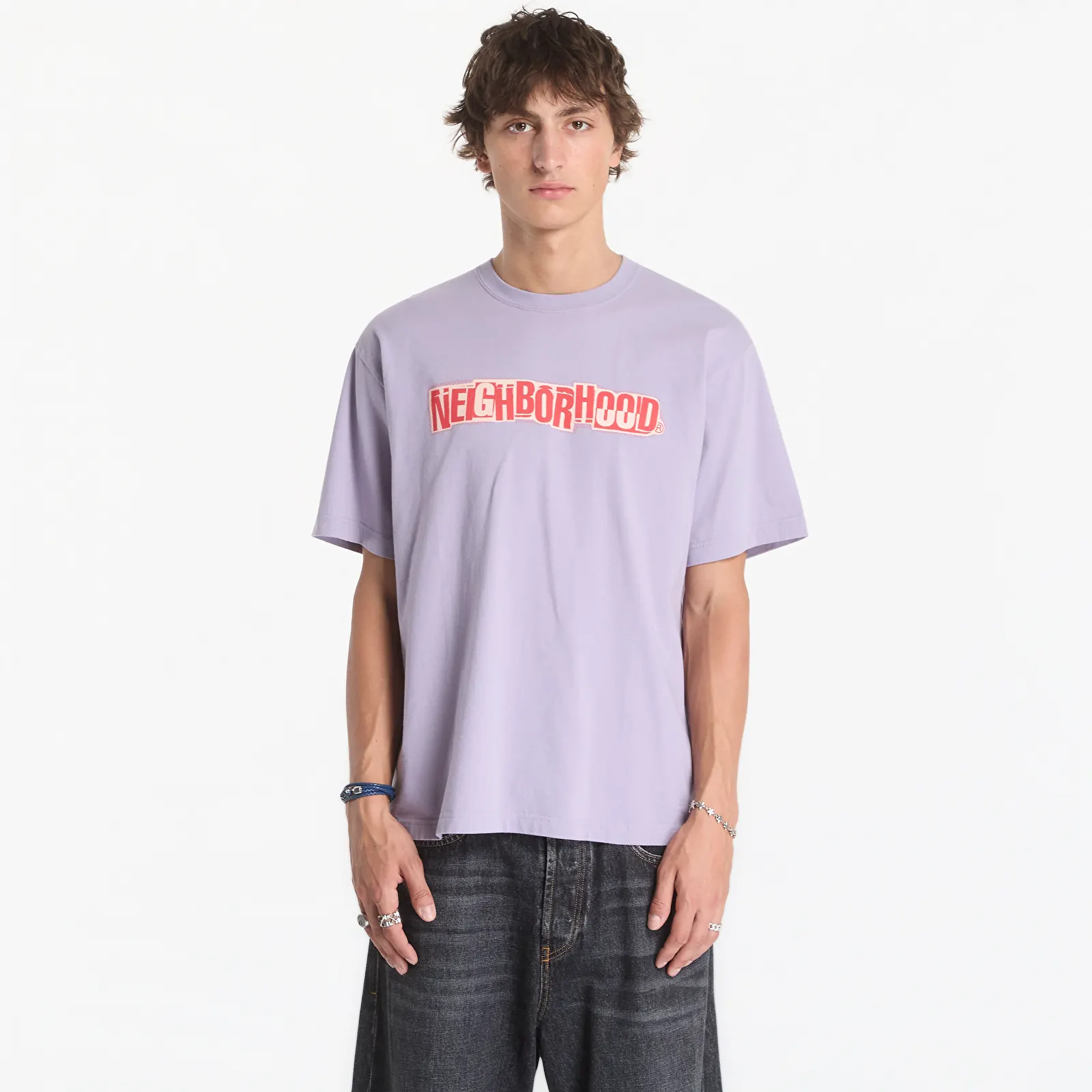 T-skjorter NEIGHBORHOOD Nh . Tee Ss-15 Purple