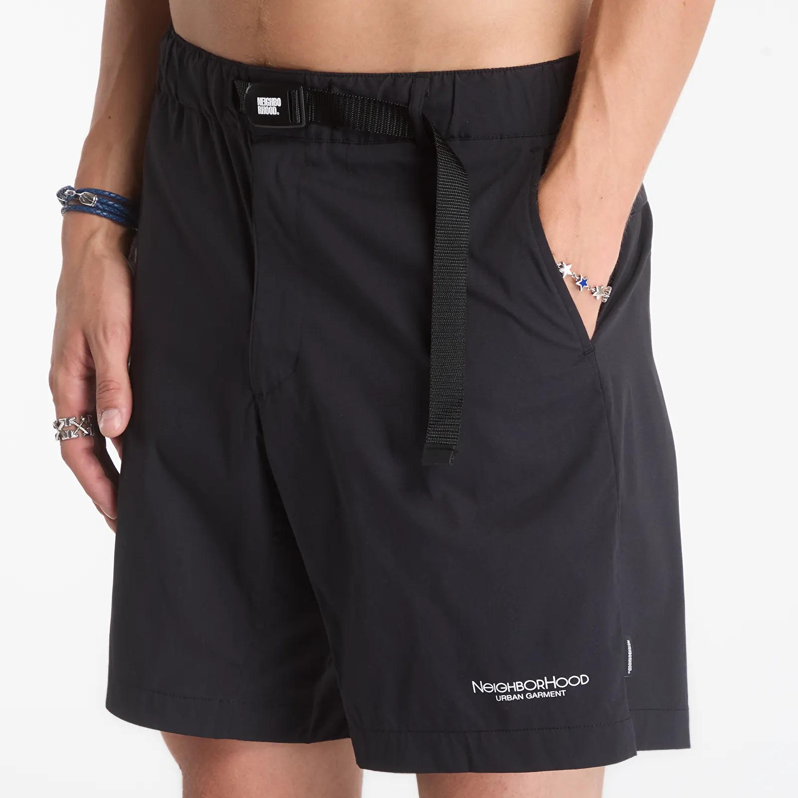 Pantaloni scurți NEIGHBORHOOD Multifunctional Short Pants Black