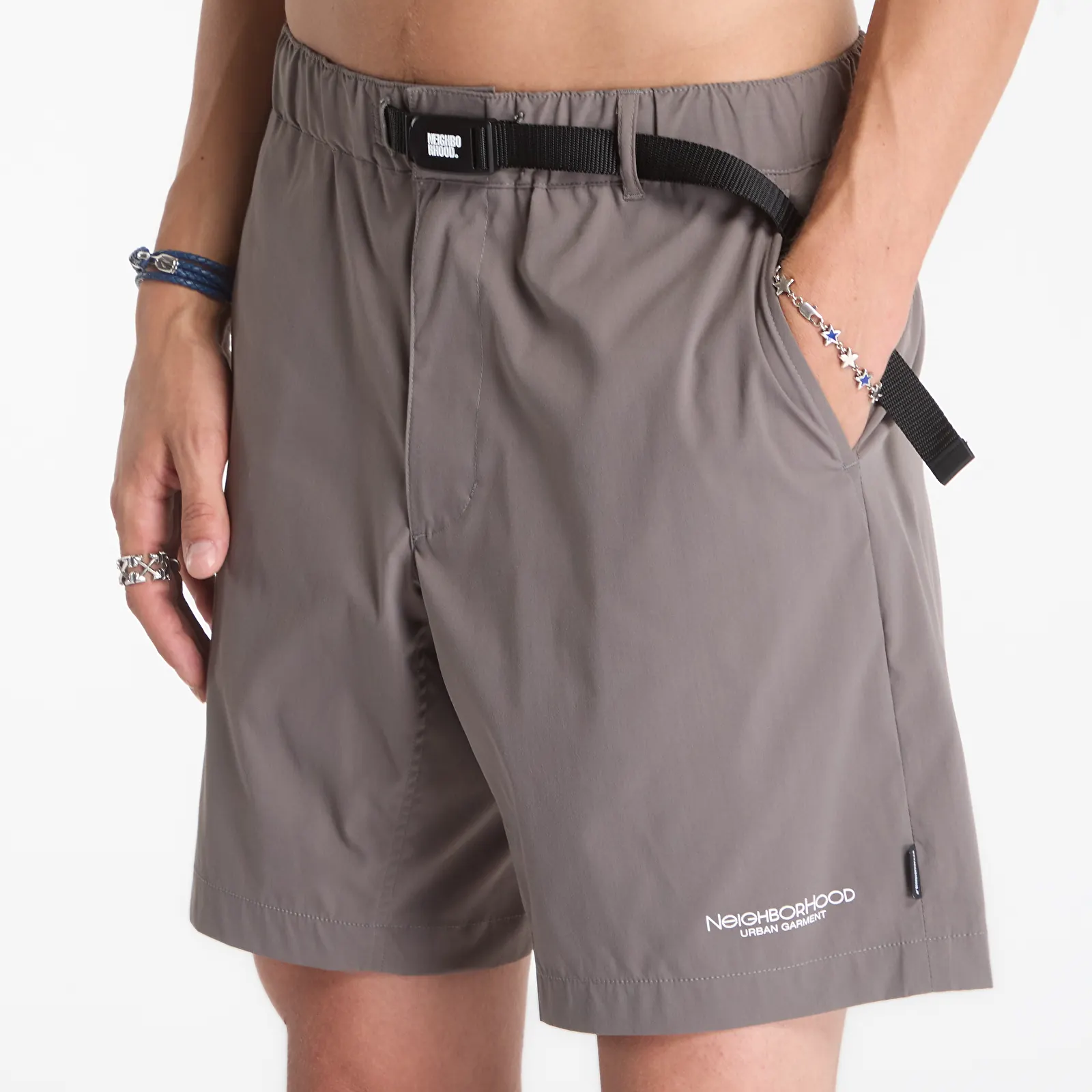 Pantaloni scurți NEIGHBORHOOD Multifunctional Short Pants Gray