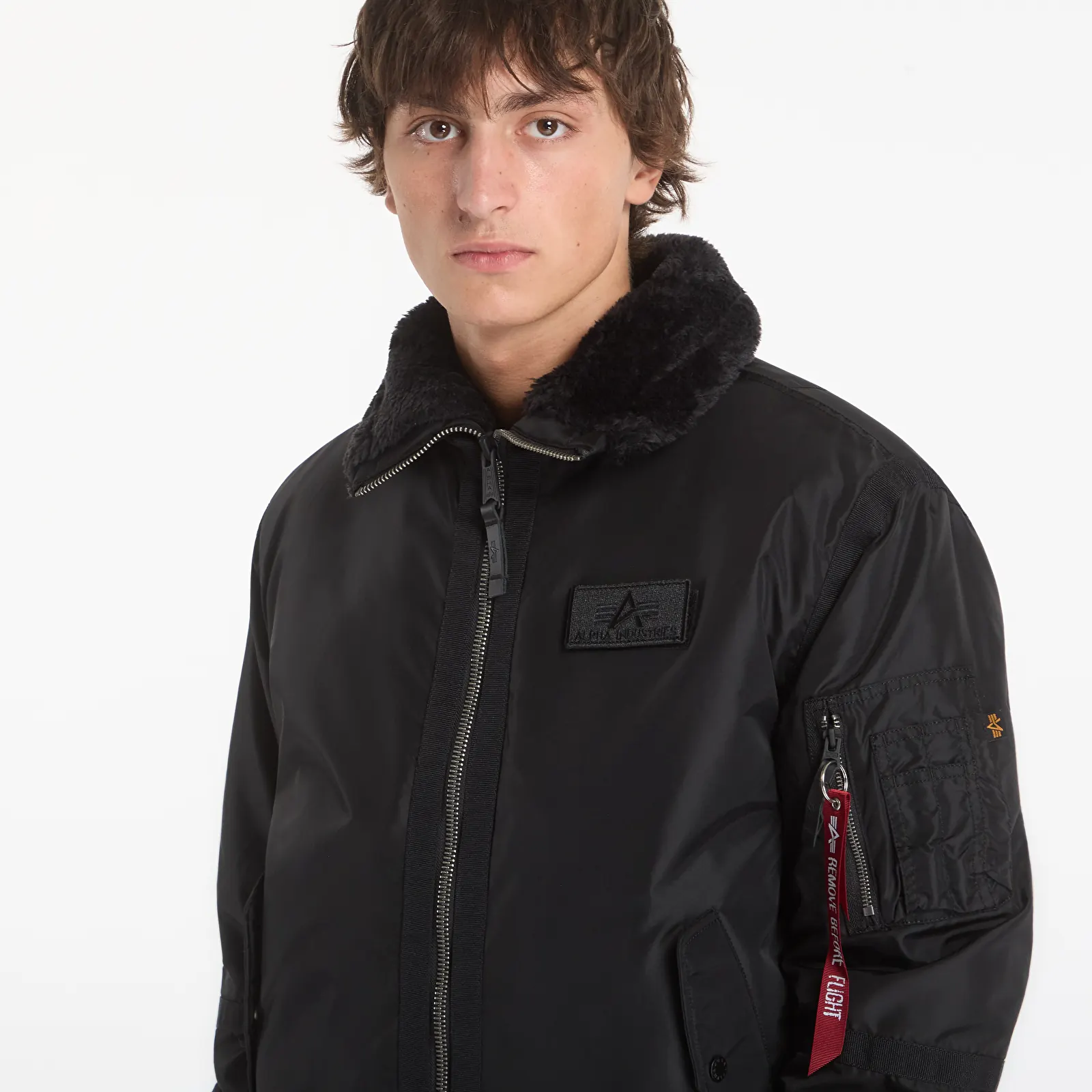 Bomberjakker Alpha Industries B-15 III TT Two Tone Black
