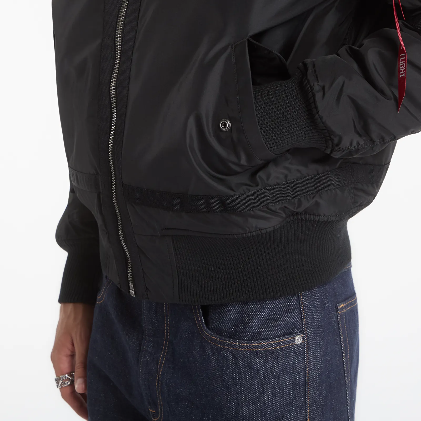 Bomberjakker Alpha Industries B-15 III TT Two Tone Black