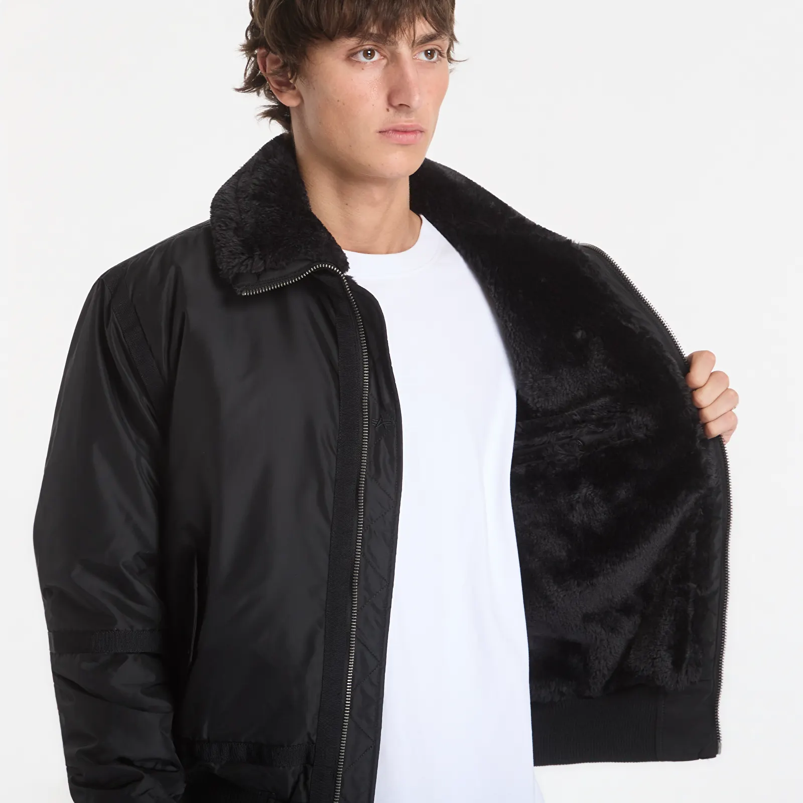 Bomberjakker Alpha Industries B-15 III TT Two Tone Black