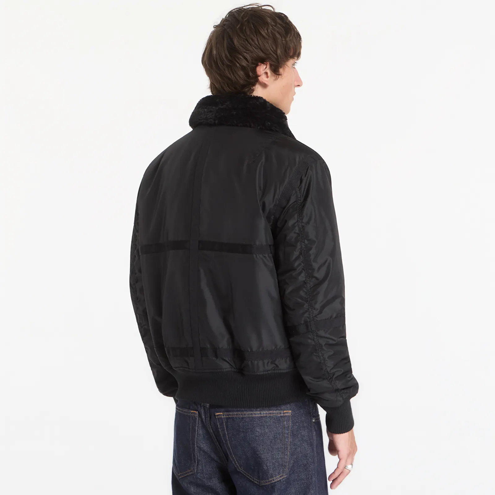 Bomberjakker Alpha Industries B-15 III TT Two Tone Black