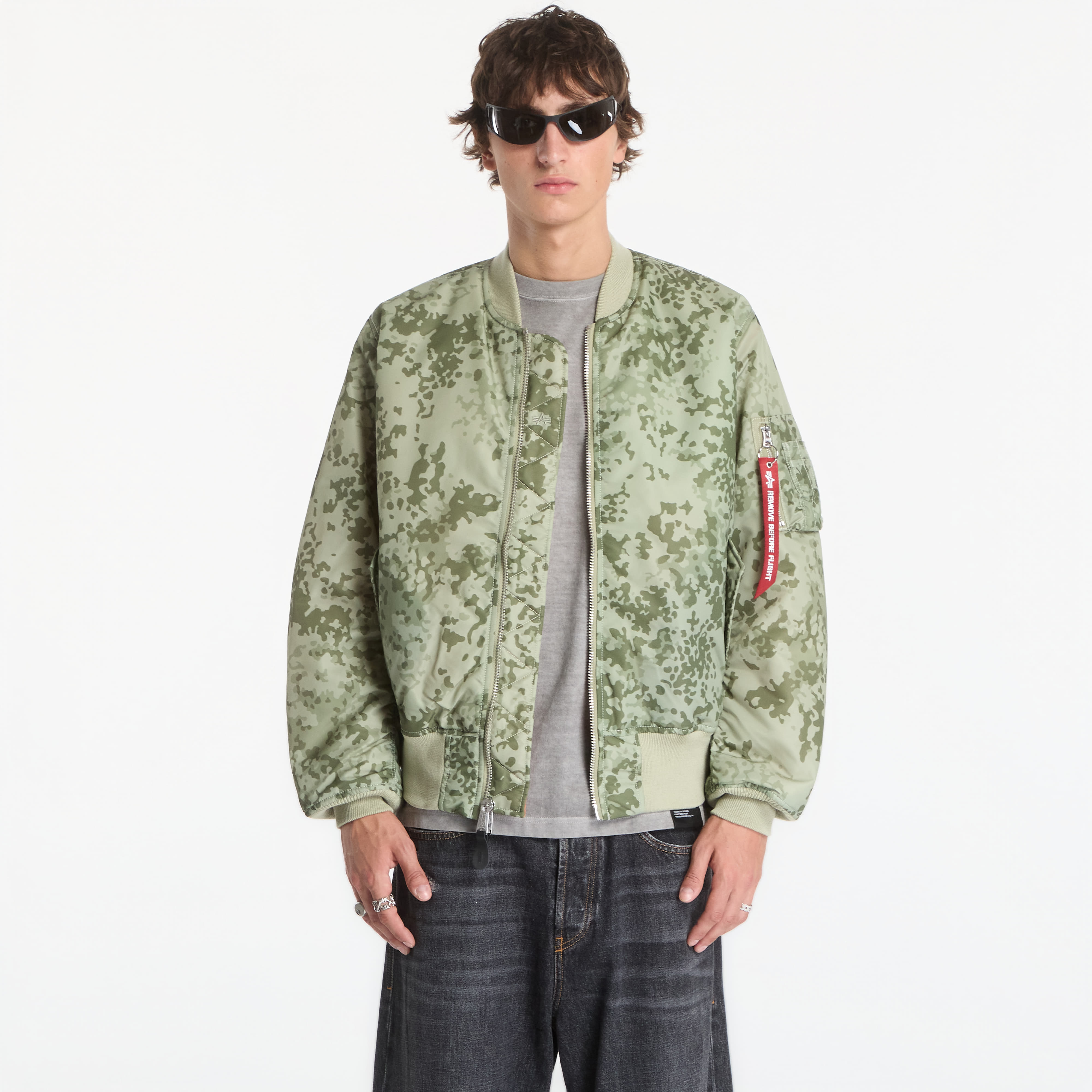Bomber Alpha Industries MA-1 Camo Heritage M48 Forest Camo XXL