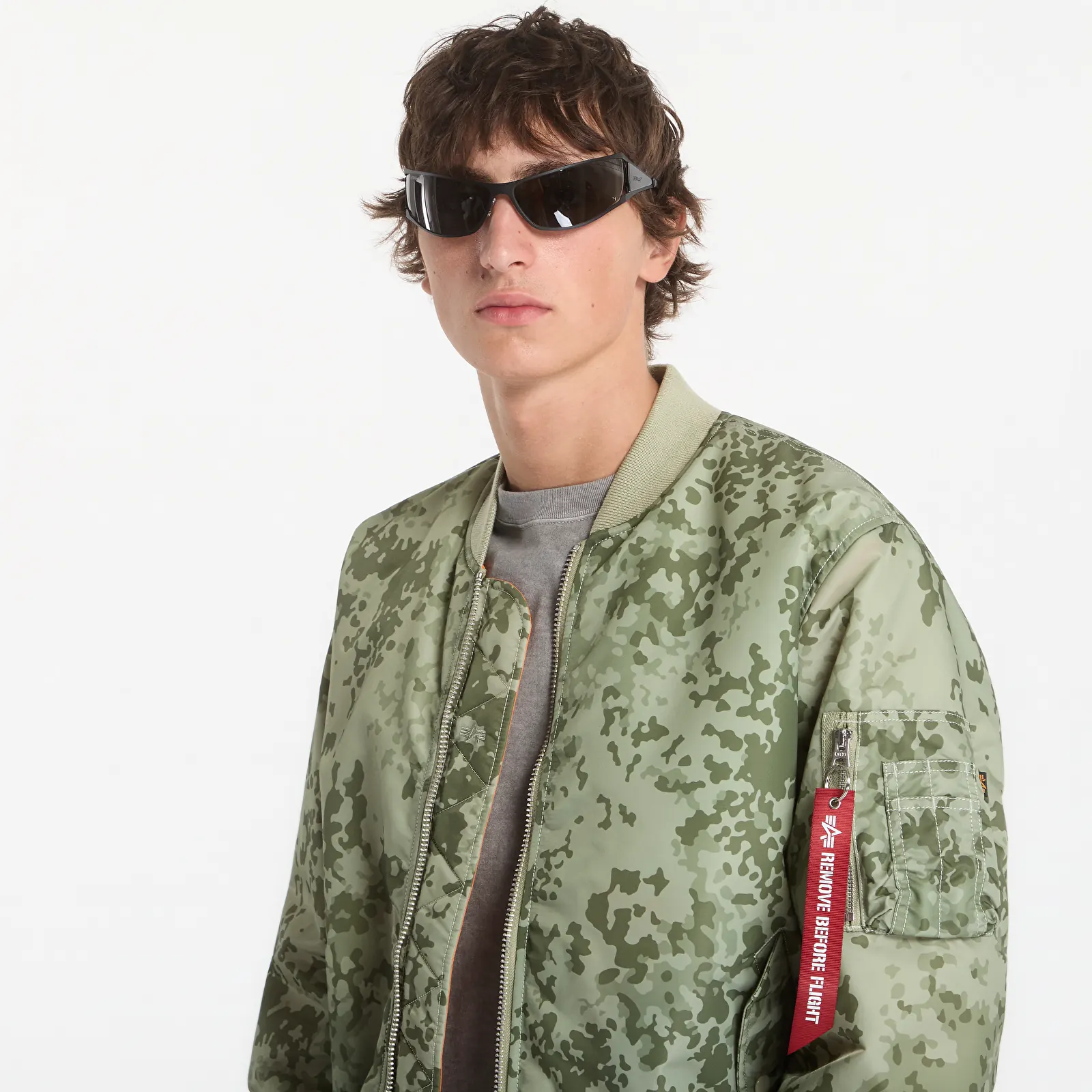 Blousons bomber Alpha Industries MA-1 Camo Heritage M48 Forest Camo