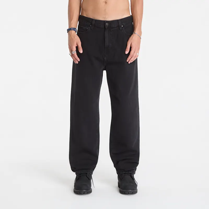 Teksad Carhartt WIP Aaron Pant Black Stone Washed