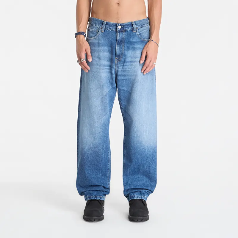 Teksad Carhartt WIP Landon Pant Blue Marble Used Wash