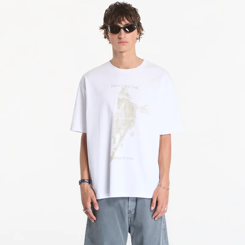 T-Shirt MISBHV Here I Am Still Thinking Of You Off-White T-Shirt UNISEX