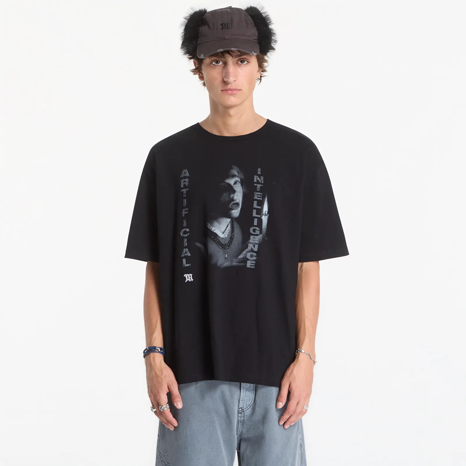T-shirts MISBHV M B H Artificial Intelligence T-Shirt UNISEX Black