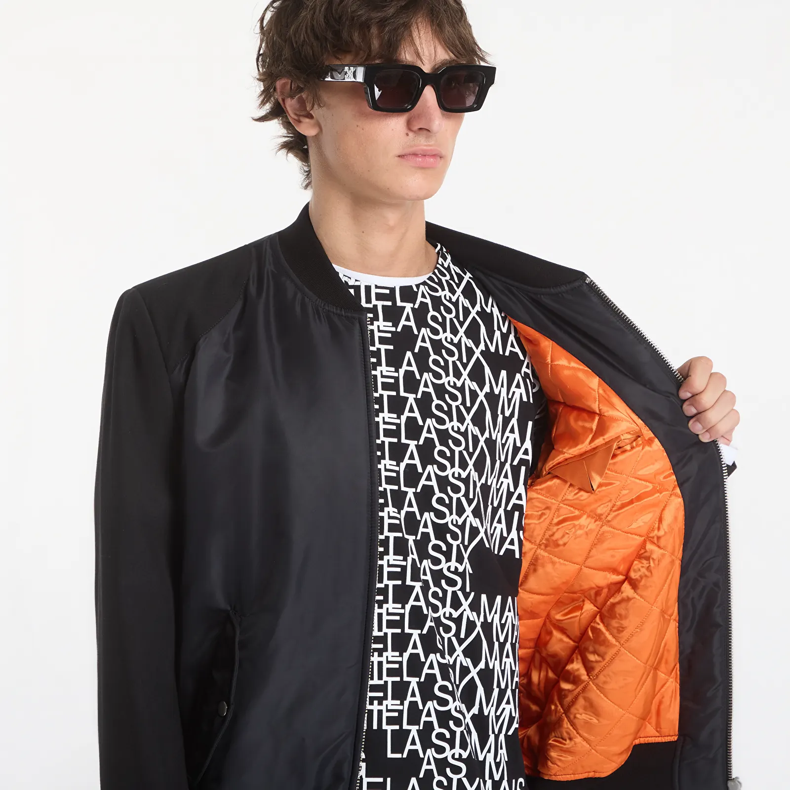 Jackets MM6 Sportsjacket Black/ Black