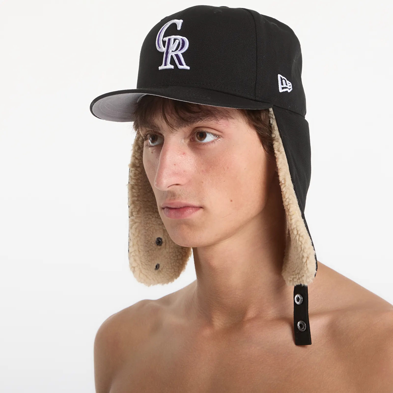 Men's caps New Era 59FIFTY MLB Ws Colorado Rockies Black