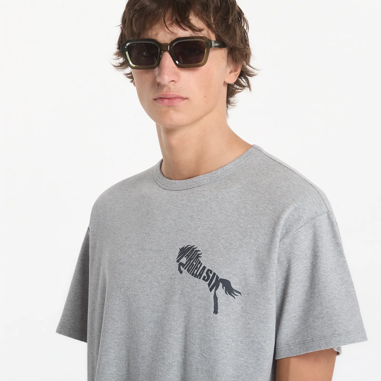 T-shirts MM6 T-Shirt Grey Melange