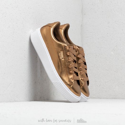 Puma basket platform lux hotsell