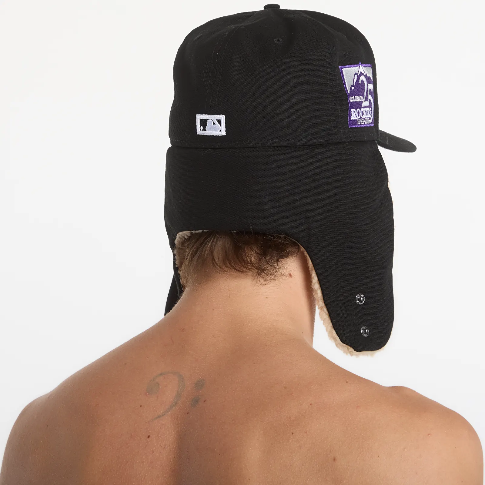 Men's caps New Era 59FIFTY MLB Ws Colorado Rockies Black