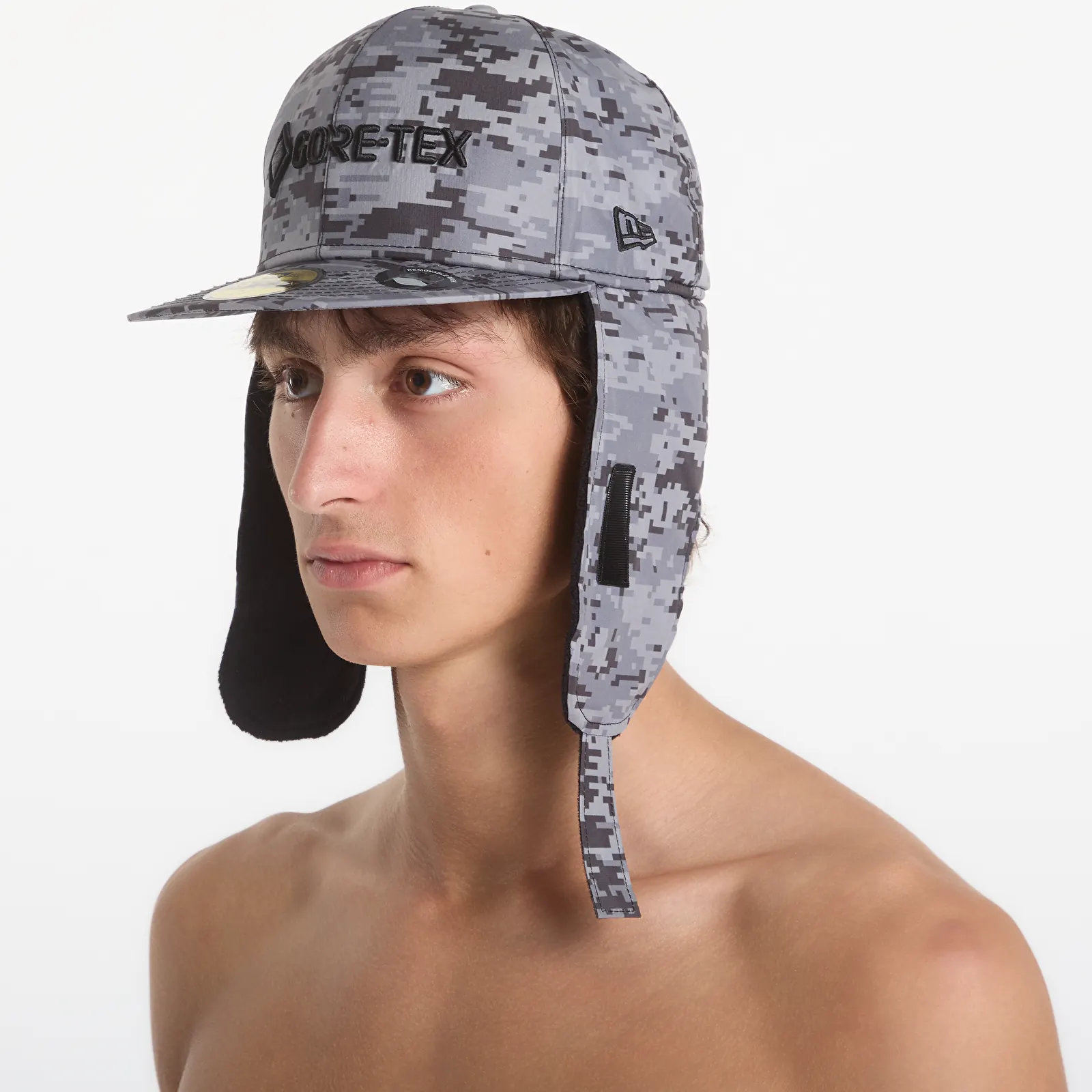 Men's caps New Era 59FIFTY Img Camo Goretex Grey