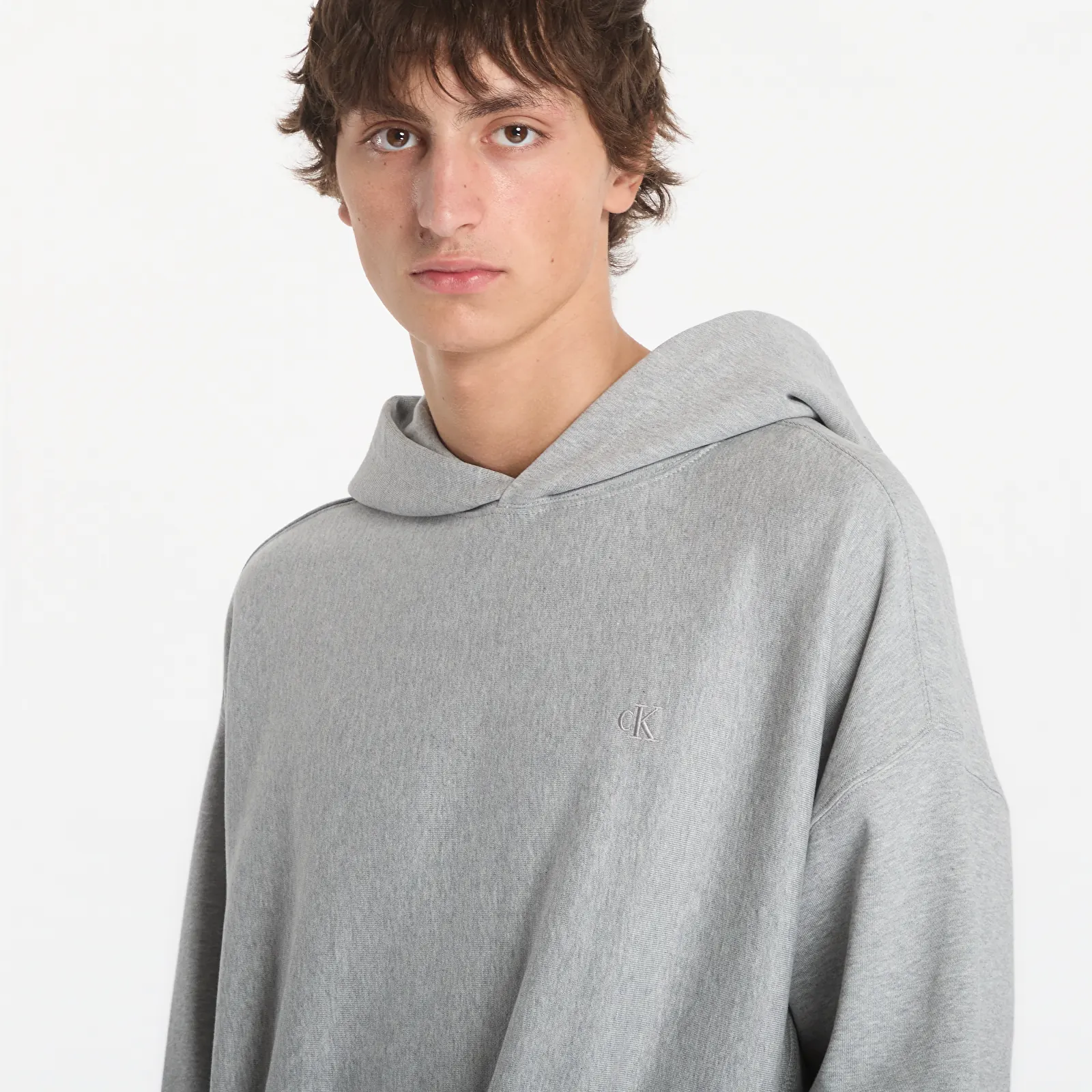Hettegensere og sweatshirts Calvin Klein Jeans Ls Prmtrry 90s Bck M Heather