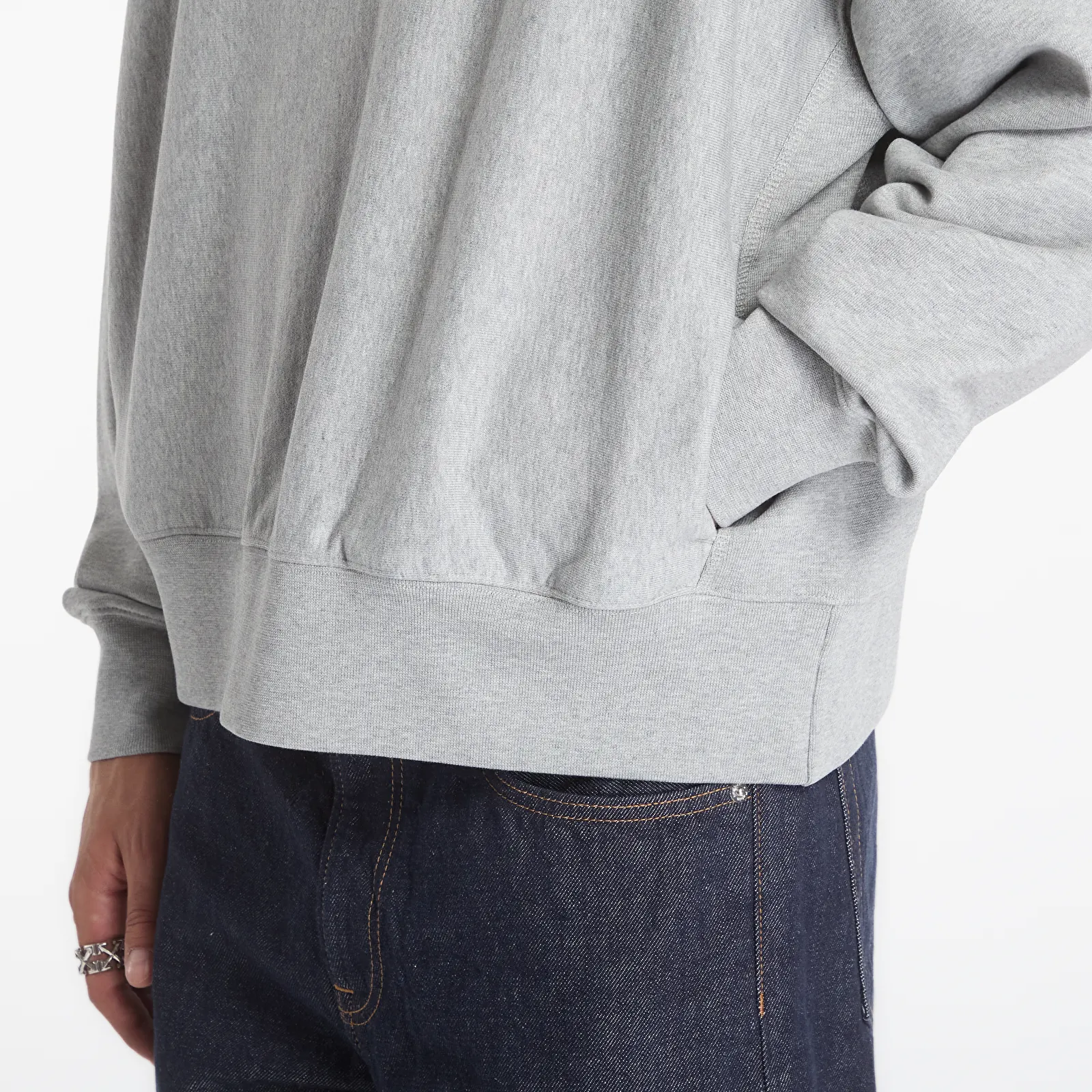Hettegensere og sweatshirts Calvin Klein Jeans Ls Prmtrry 90s Bck M Heather