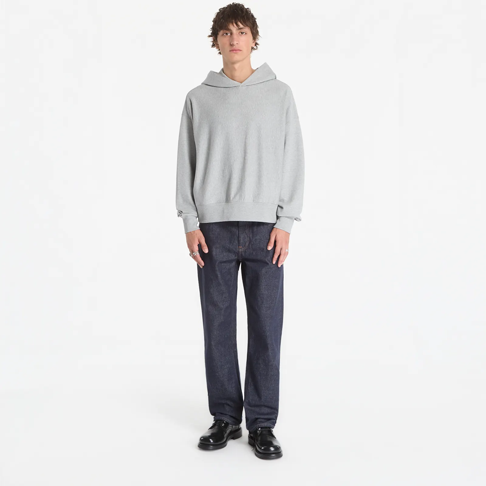 Hettegensere og sweatshirts Calvin Klein Jeans Ls Prmtrry 90s Bck M Heather