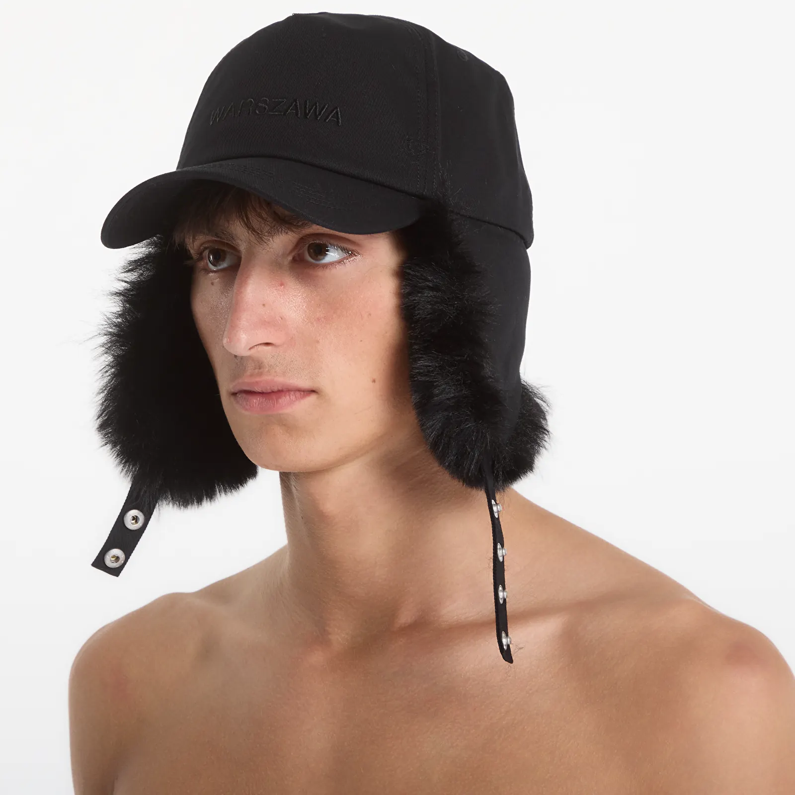 Caps MISBHV Warszawa Sankt Moritz Fur Cap Black
