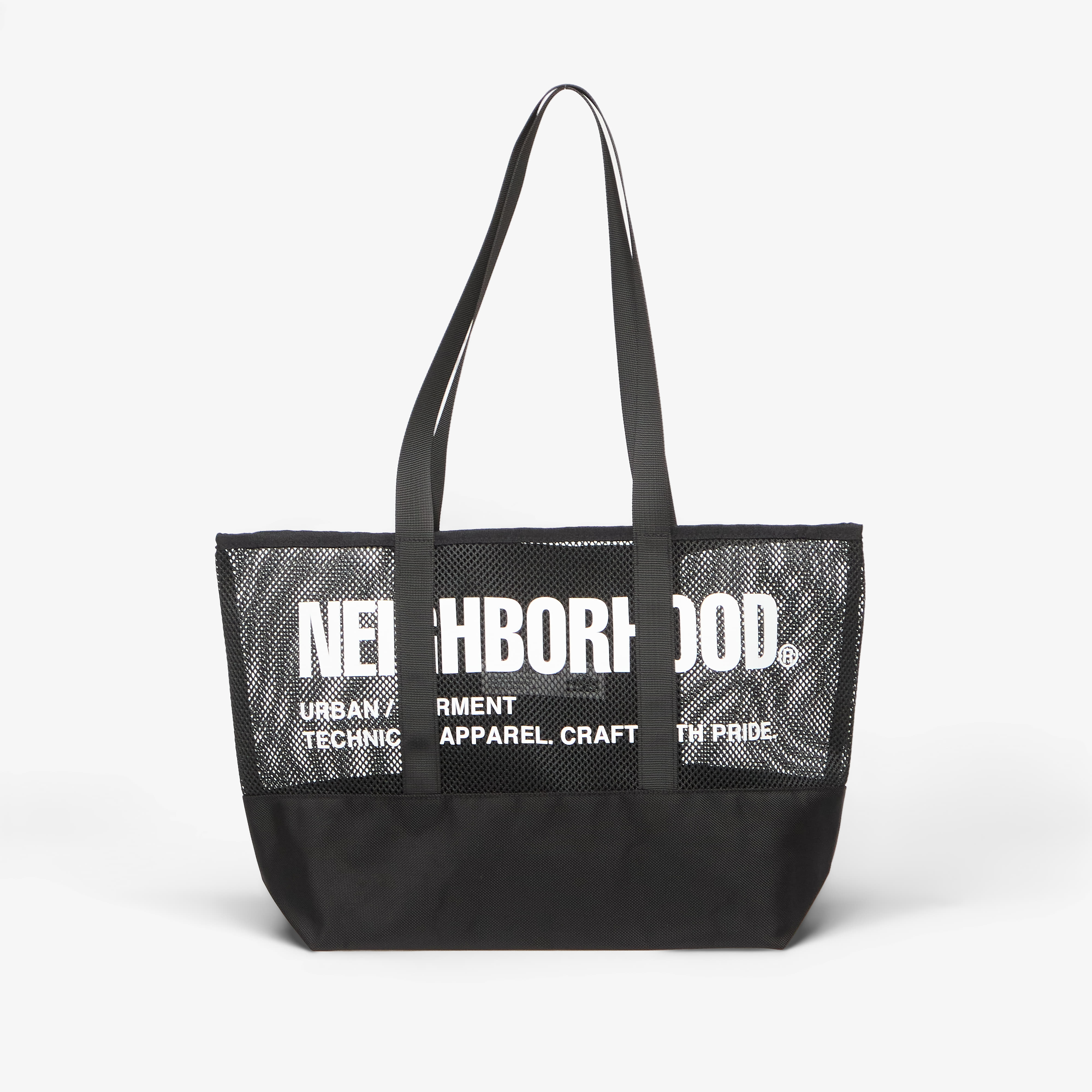 Torba NEIGHBORHOOD Mesh Tote Bag Black Universal