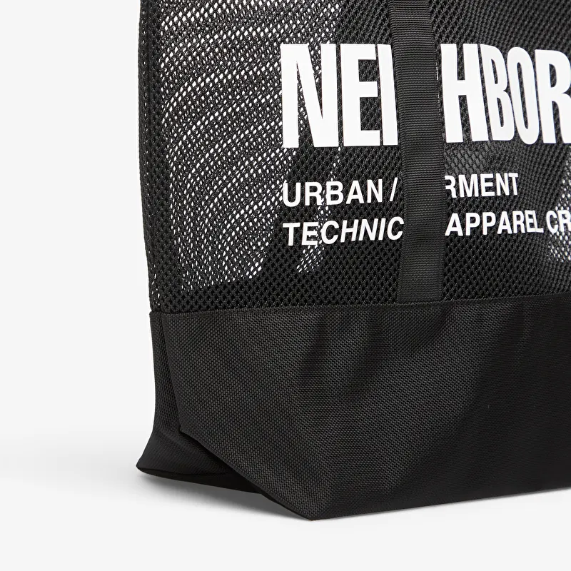 NEIGHBORHOOD Mesh Tote Bag Black | Footshop
