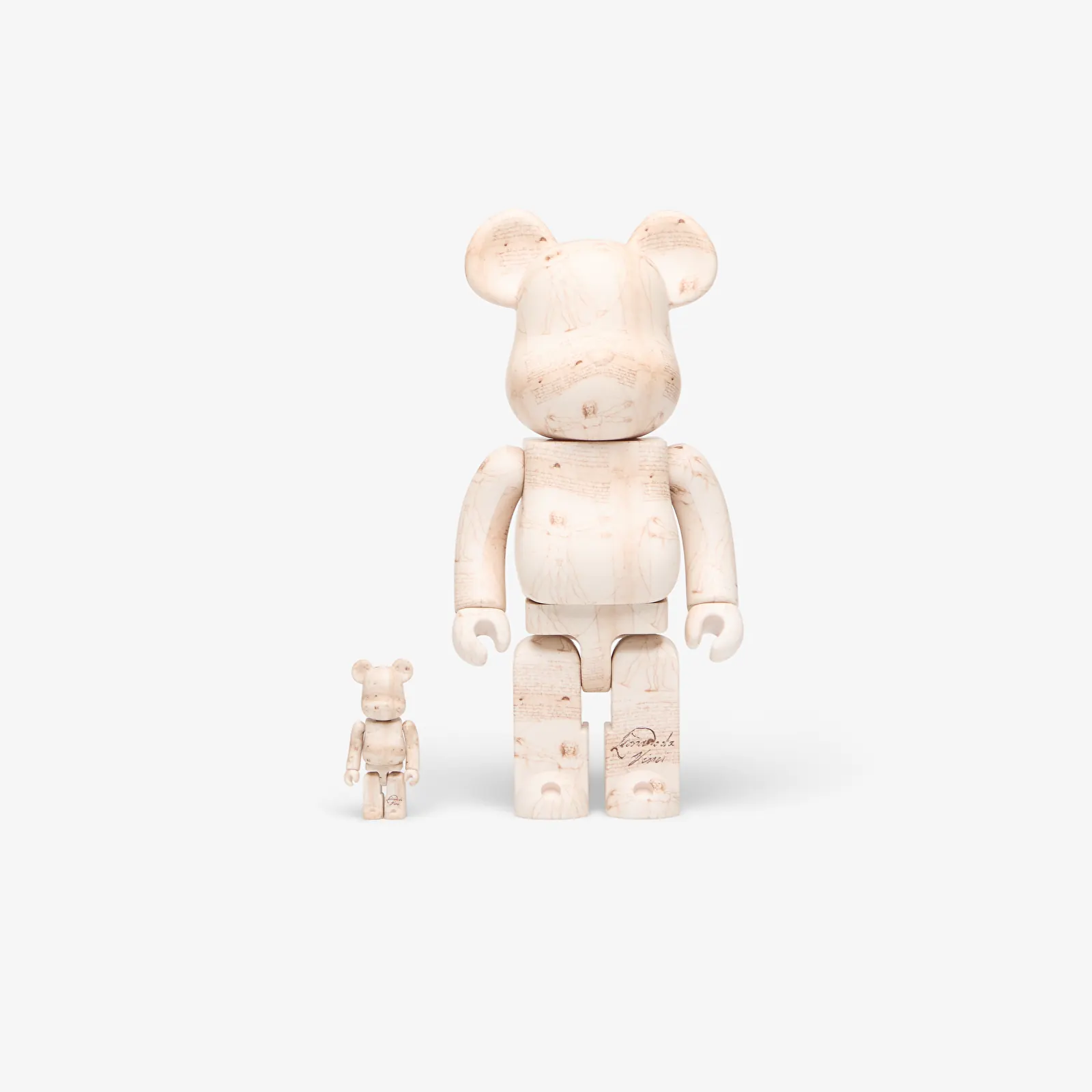 Other accessories Medicom Toy BE@RBRICK Leonardo Da Vinci Vitruvian Man 100% & 400%