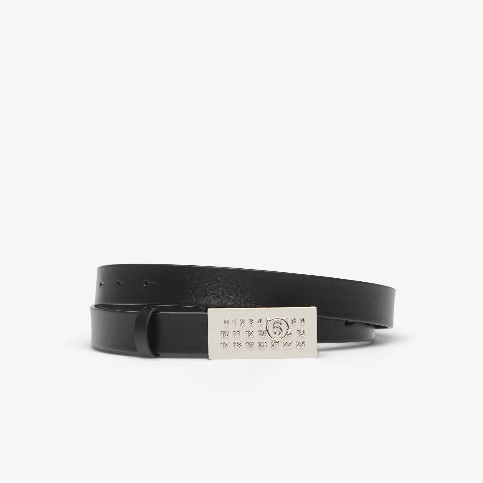 Paski damskie MM6 Belt Black