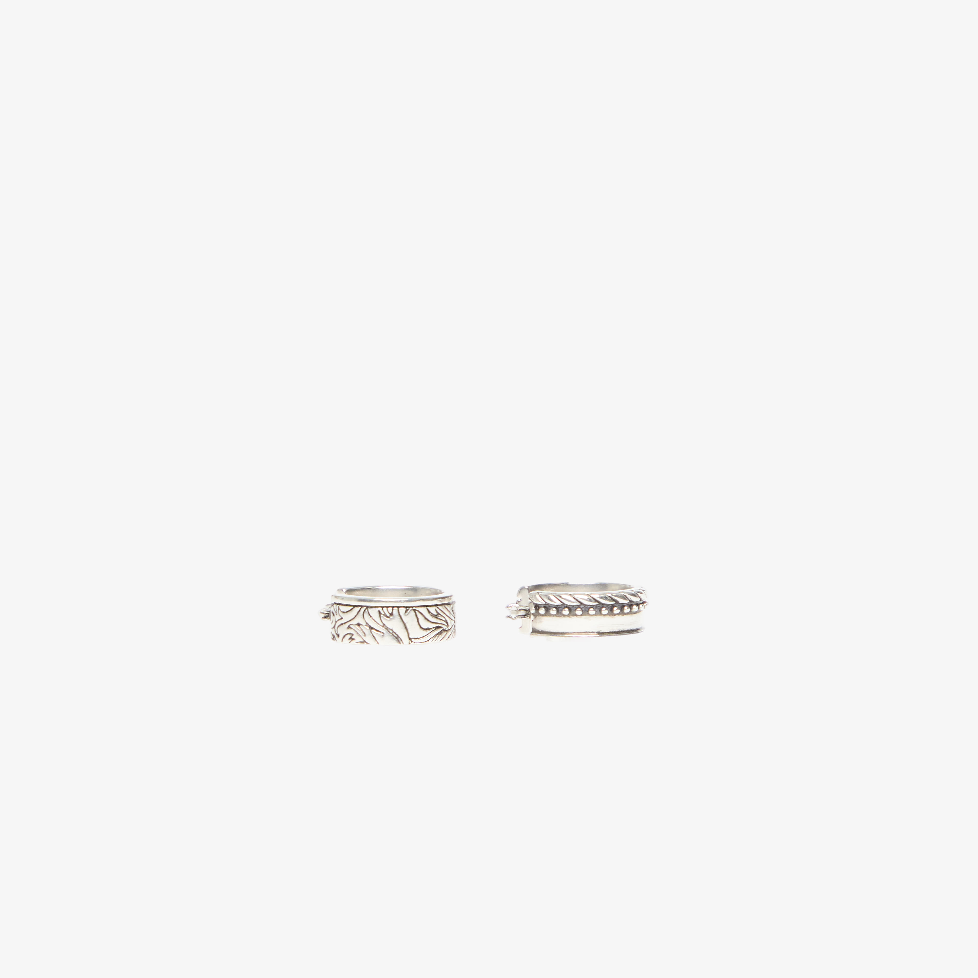Обеци MM6 Earrings Burnished Palladium Universal