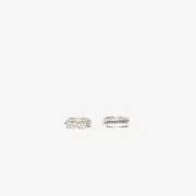MM6 Earrings Burnished Palladium