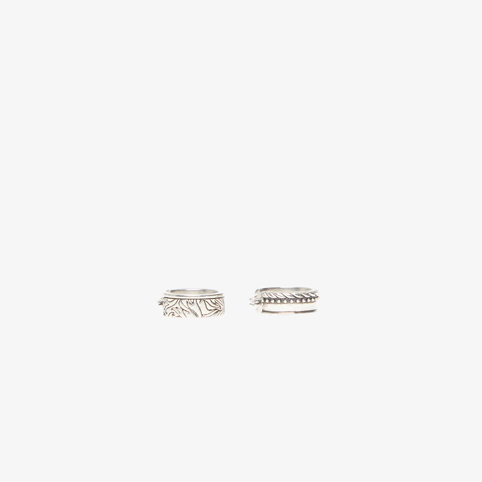 Auskari MM6 Earrings Burnished Palladium
