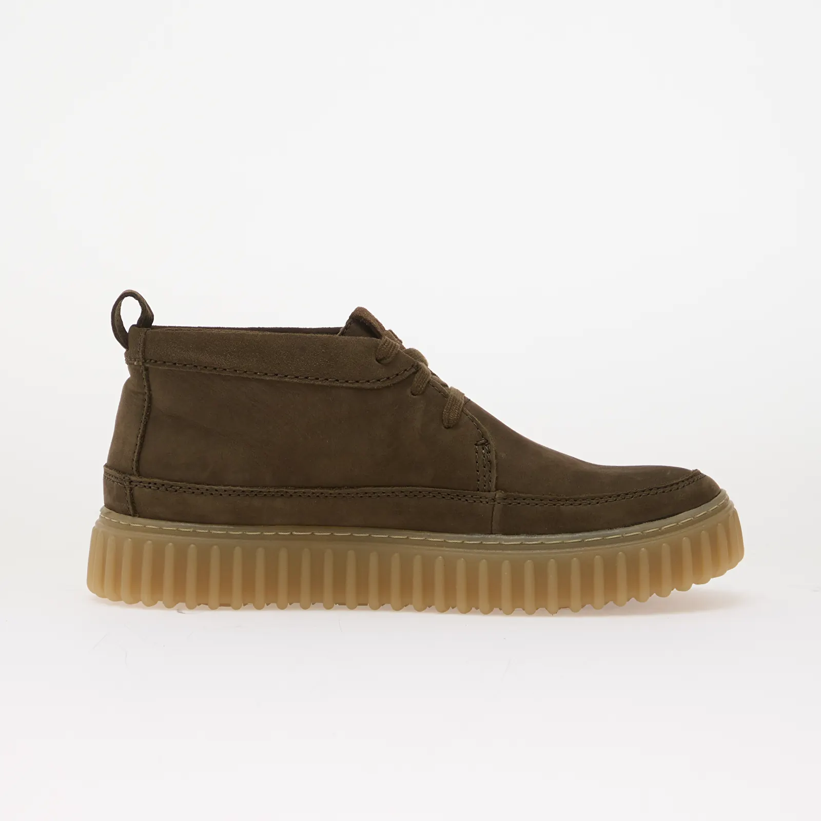 Boots für Männer Clarks Torhill Lace Hi Khaki Nubuck