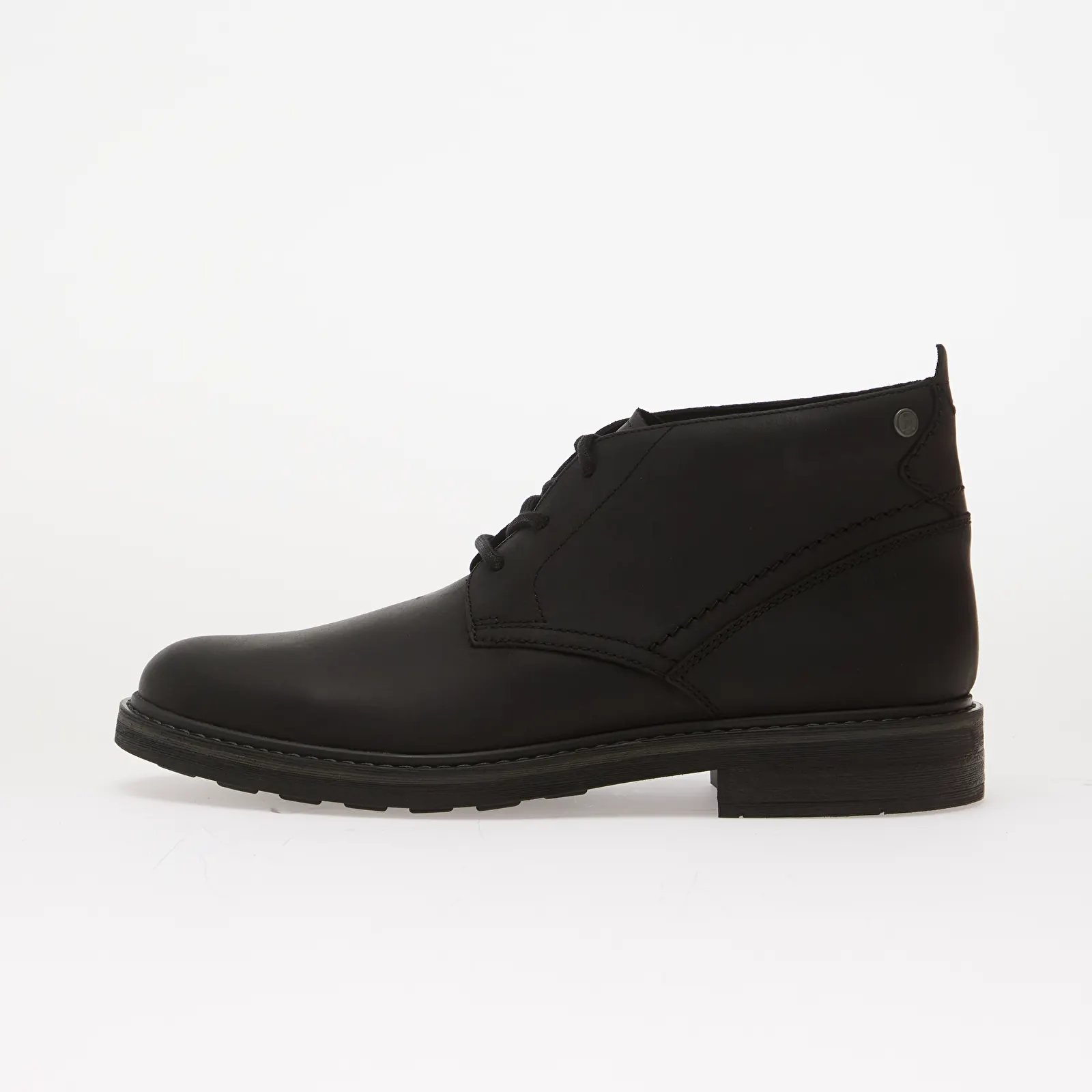 Men's boots Clarks Newford Mid Black Leather