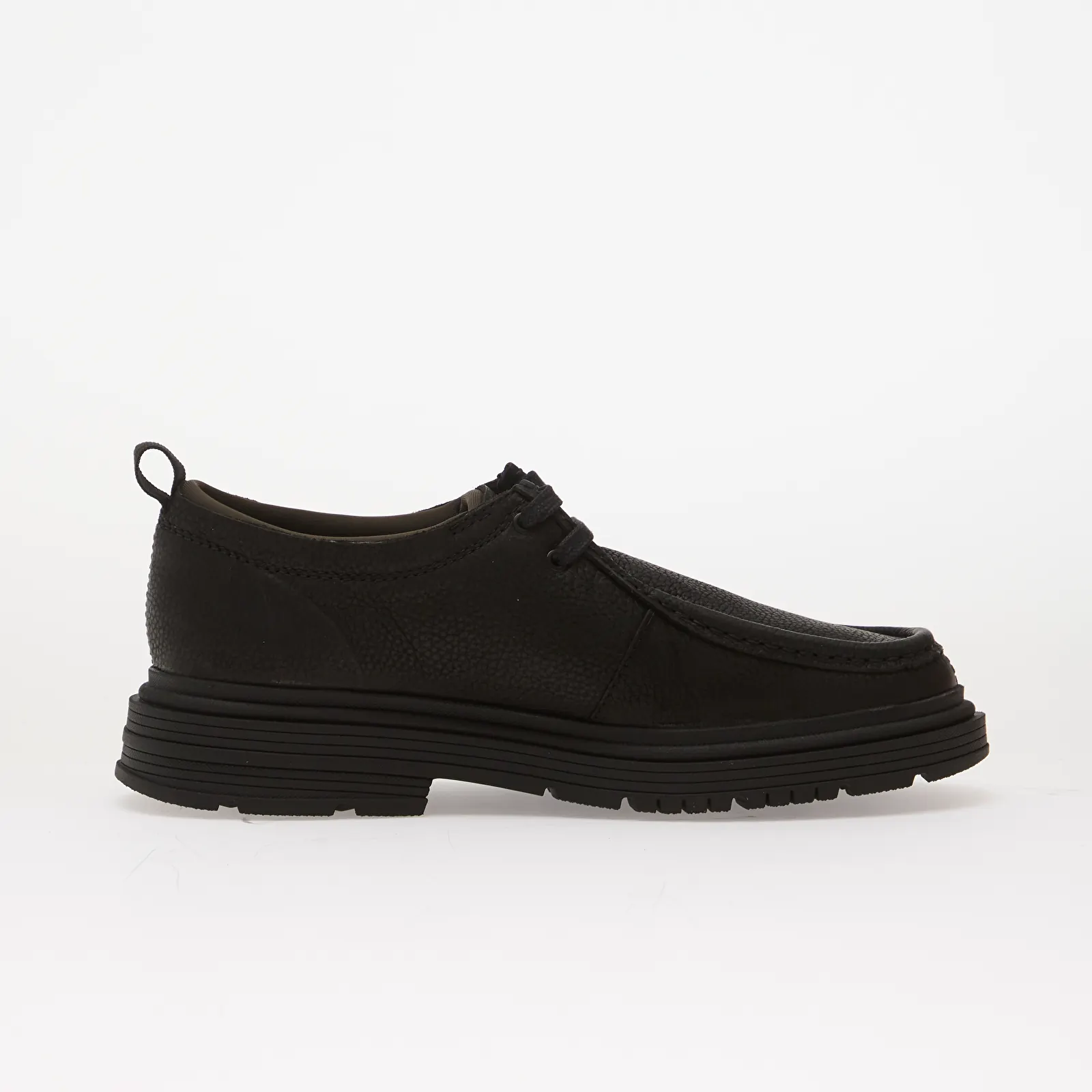 Pánské tenisky Clarks Badbury Seam Black Leather