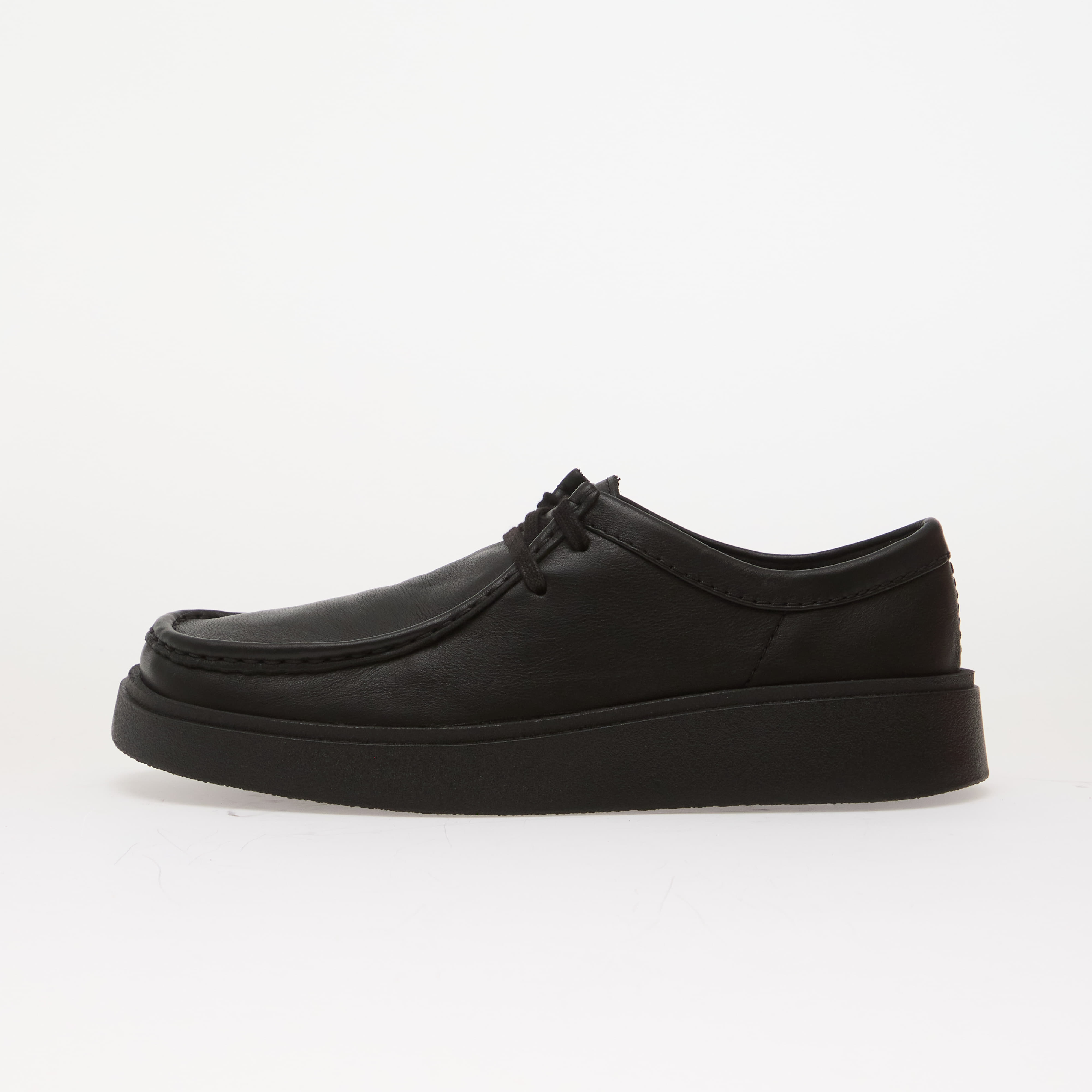 Sneakers Clarks Torview Black Leather UK 8