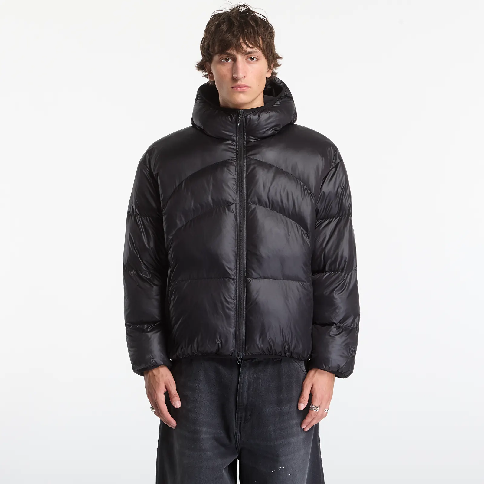 Pufinės striukės Vans Hawkings Puffer Black